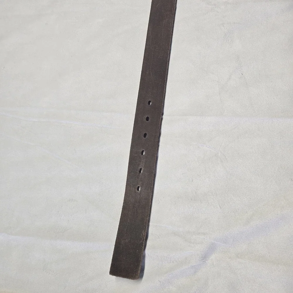 Gary Majdell Brown Genuine Leather‎ Heavy Duty Belt Size 32